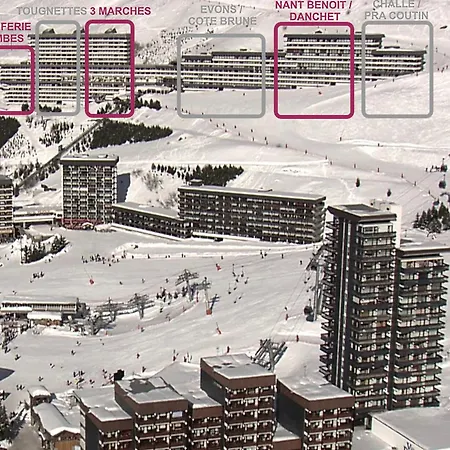 Апартаменты Economique Pour 2 Pers, Pied Des Pistes - Les Menuires Сен-Мартен-де-Бельвиль